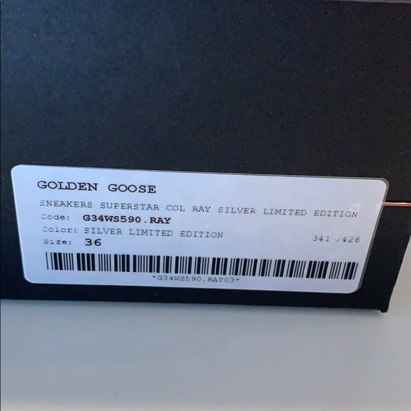 Golden Goose superstar silver Limited edition - Picture 7 of 7